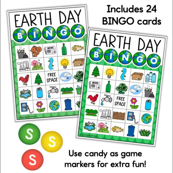 earth day bingo